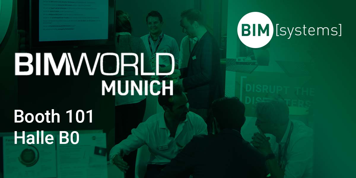 Messestand auf der BIM World Munich 2021