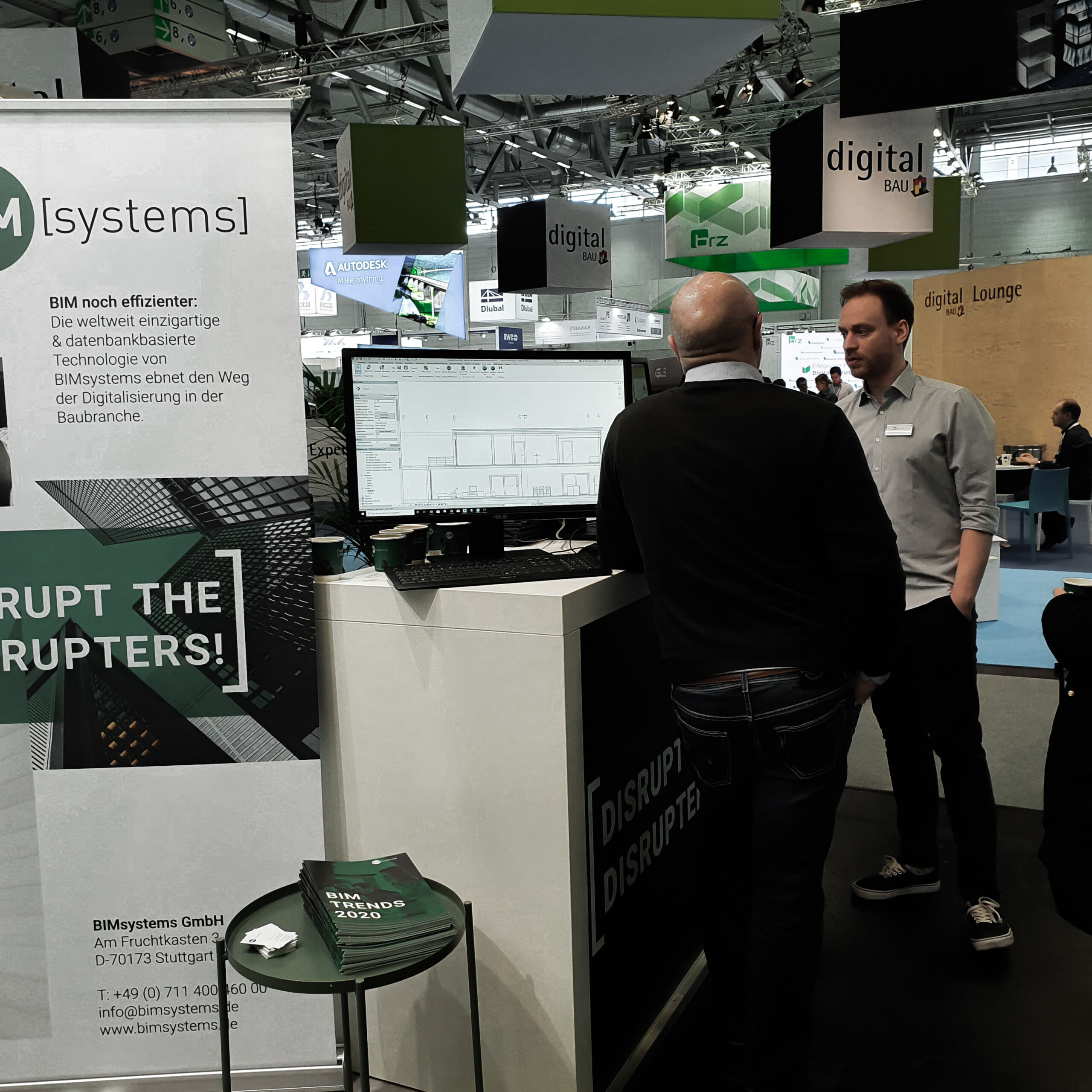 BIMsystems | Impressionen zur Messe digitalBau 2020